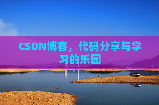 CSDN博客，代码分享与学习的乐园
